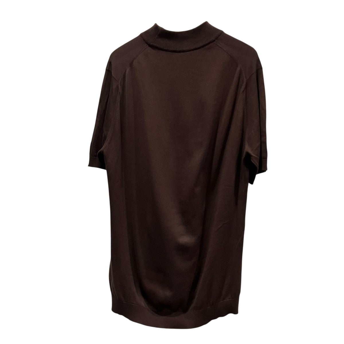 JOHN SMEDLEY コットンニットTシャツ 古着・中古-2枚目のアイテム画像