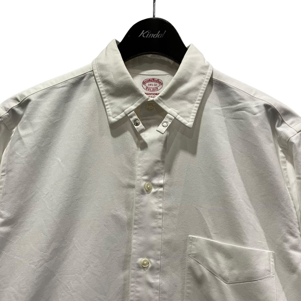 BROOKS BROTHERS オックスフォードボタンダウンシャツ19-70-5675-01 古着・中古-3枚目のアイテム画像