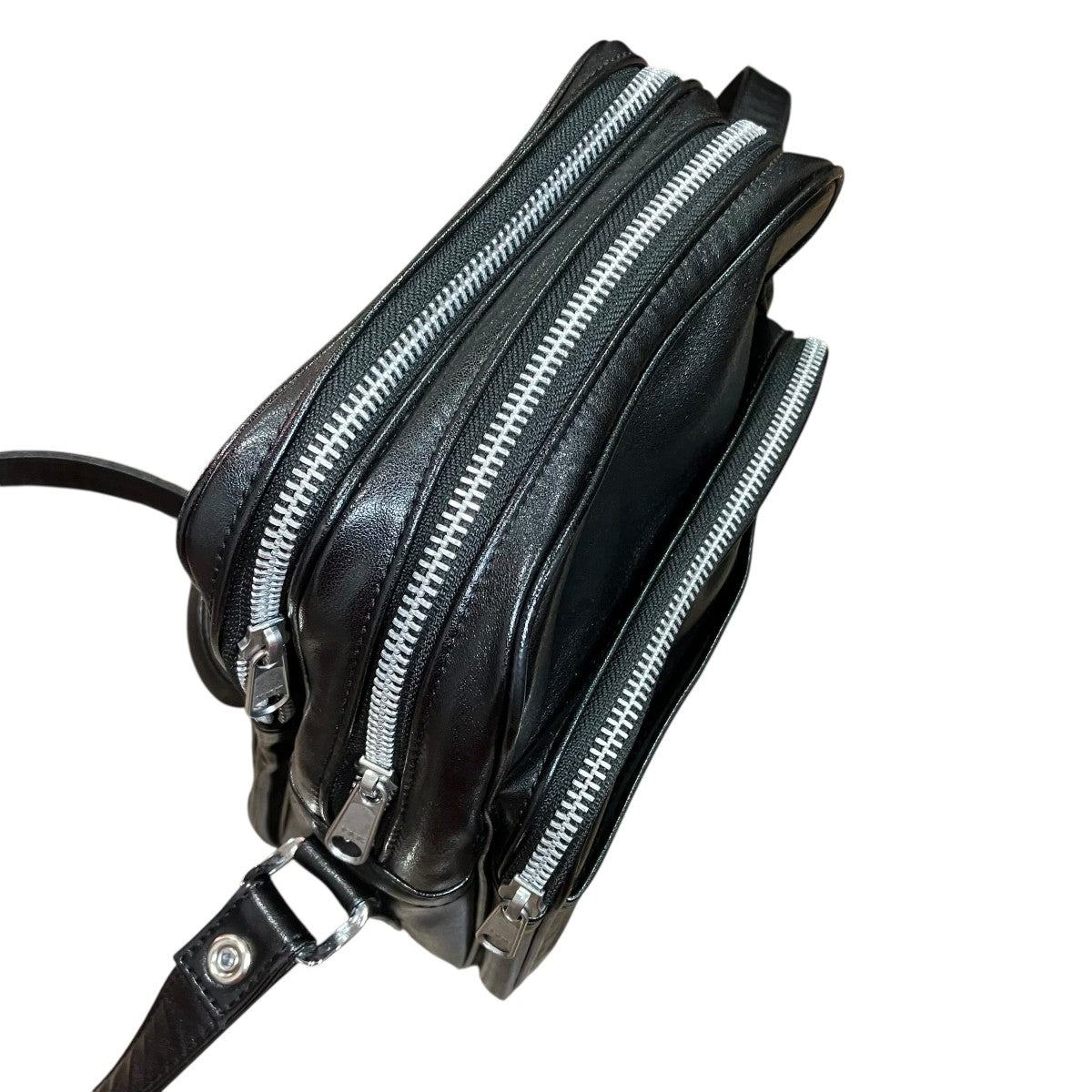 COMME des GARCONS フェイクレザーショルダーバッグOL-K 206 古着・中古-4枚目のアイテム画像