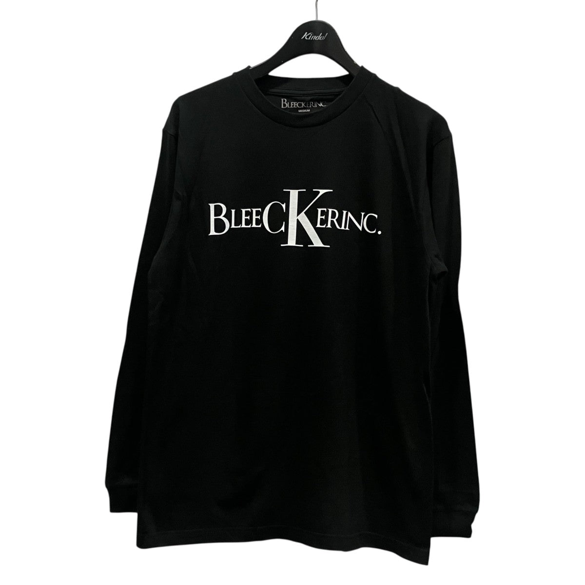BLEECKER IMC． bleeCKer L S Tee -black長袖Tシャツ 古着・中古-1枚目のアイテム画像