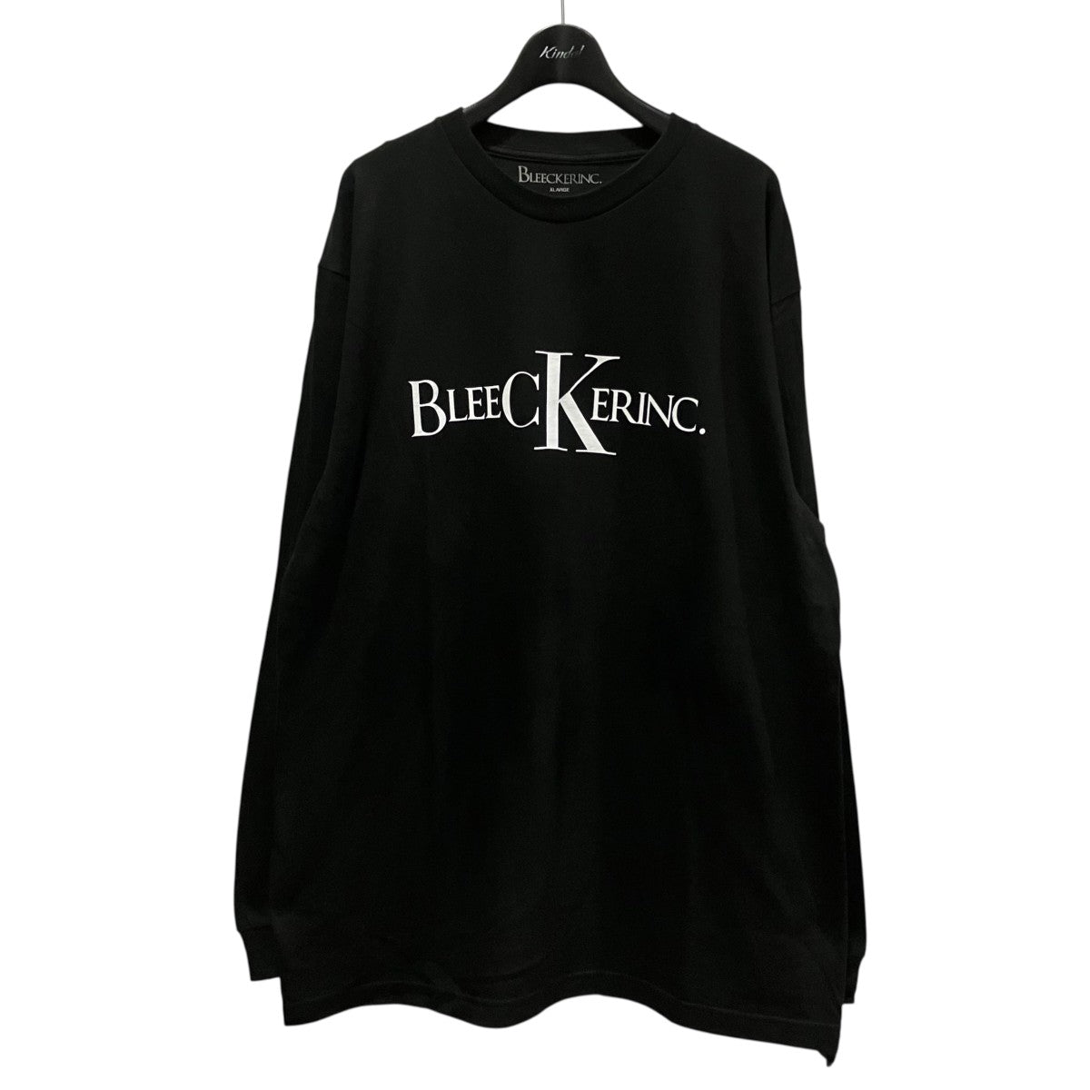 BLEECKER INC． bleeCKer L S Tee -black長袖Tシャツ 古着・中古-1枚目のアイテム画像