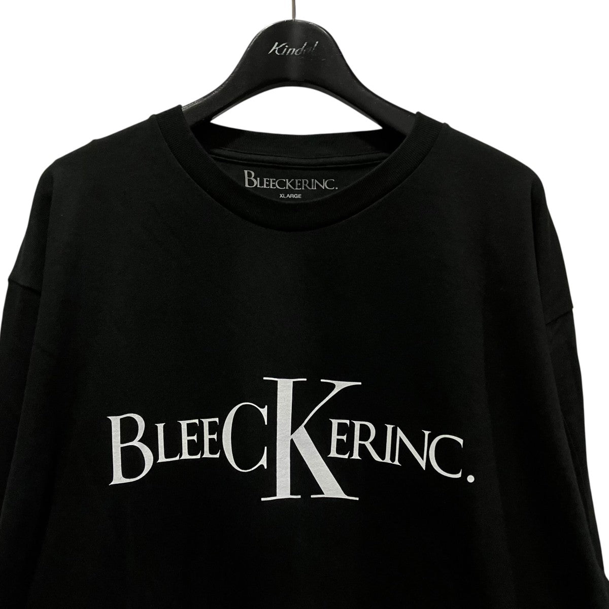 BLEECKER INC． bleeCKer L S Tee -black長袖Tシャツ 古着・中古-3枚目のアイテム画像