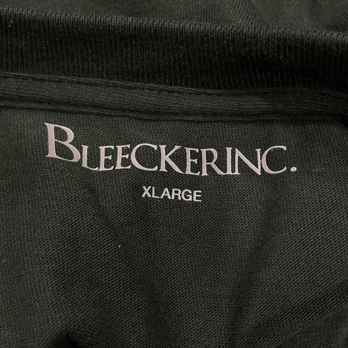 BLEECKER INC． bleeCKer L S Tee -black長袖Tシャツ 古着・中古-4枚目のアイテム画像