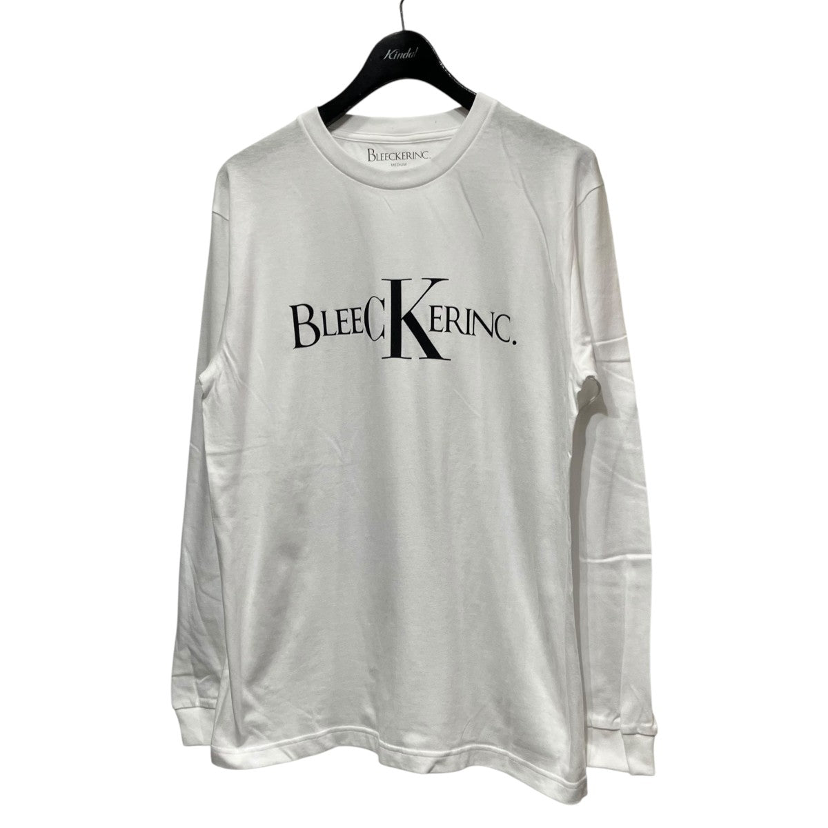 BLEECKER INC． bleeCKer L S Tee -white長袖Tシャツ 古着・中古-1枚目のアイテム画像