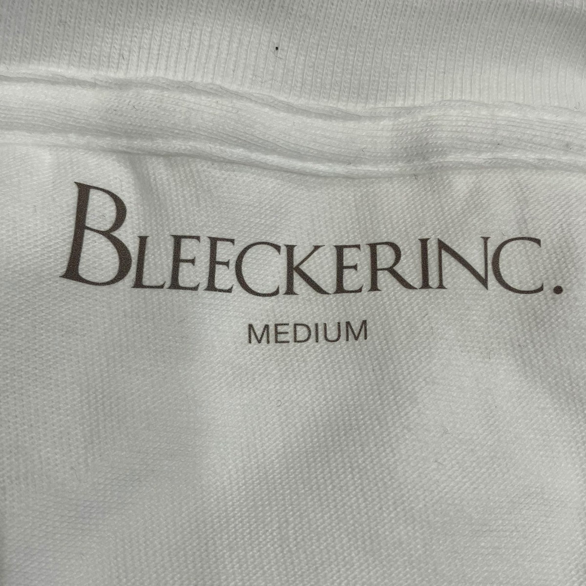 BLEECKER INC． bleeCKer L S Tee -white長袖Tシャツ 古着・中古-4枚目のアイテム画像