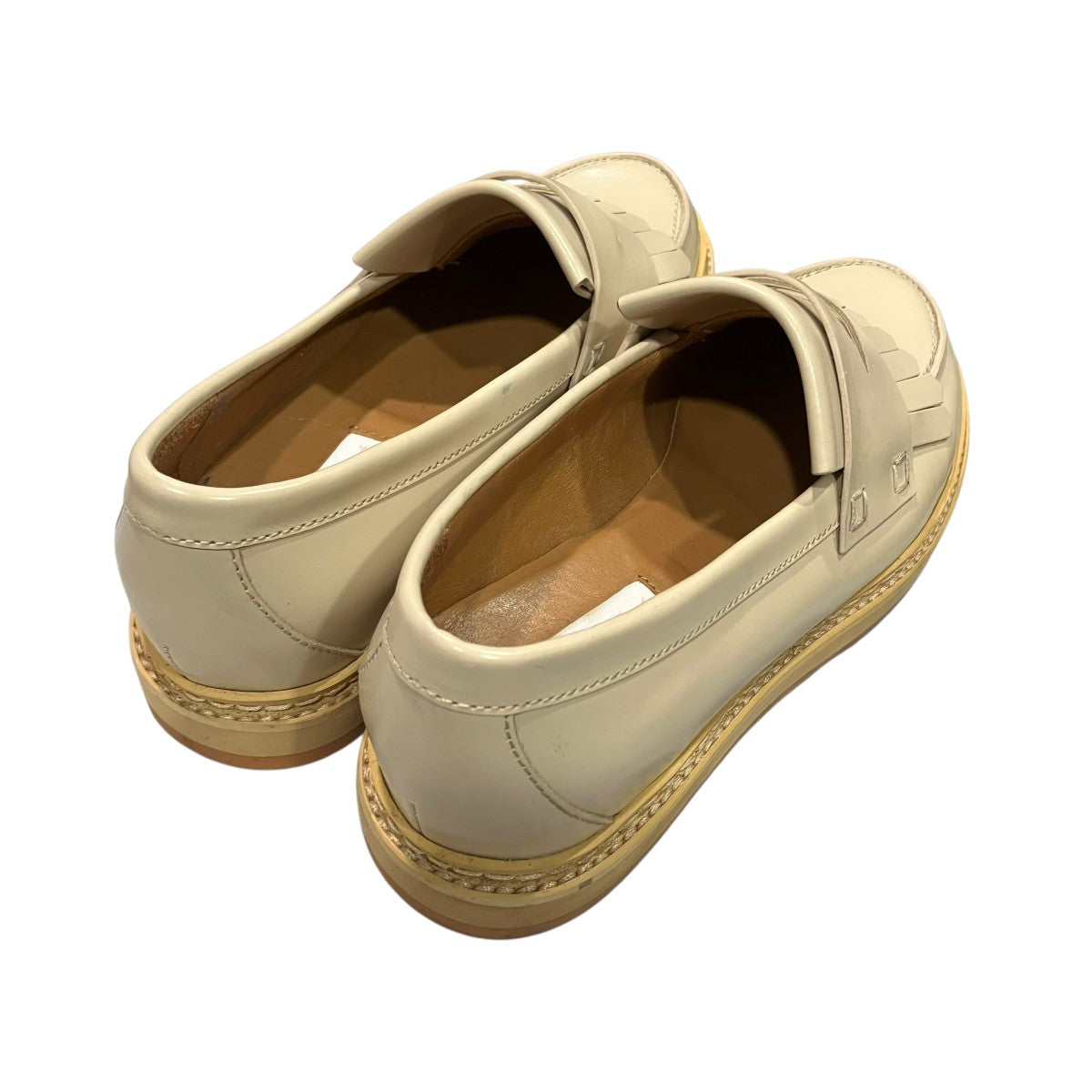 SEE BY CHLOE エナメルタッセルローファー 古着・中古-2枚目のアイテム画像