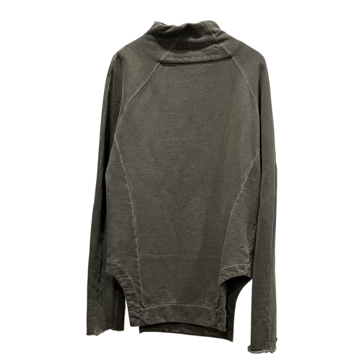 Arched Hem High Necktopハイネックスウェット927CUM2