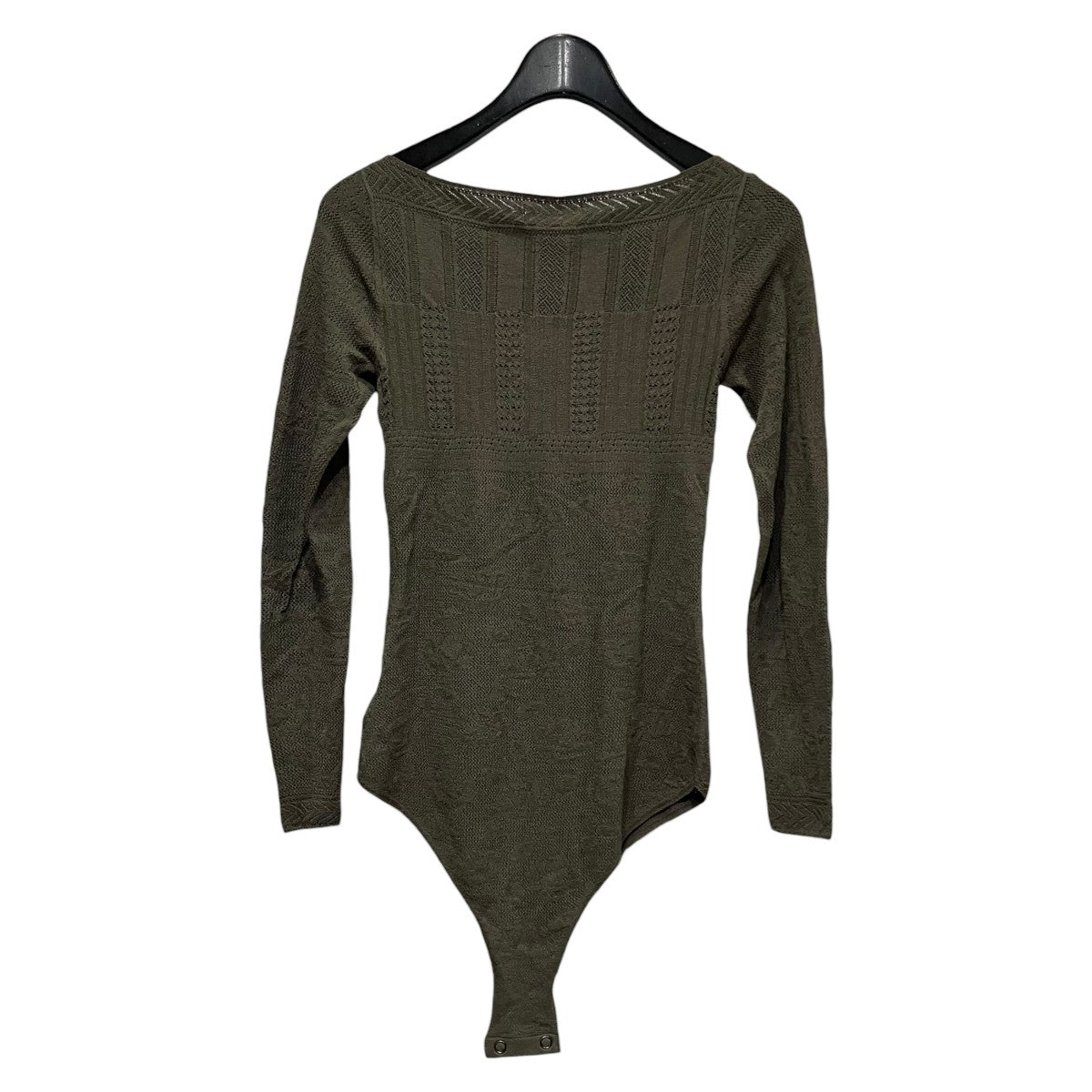 FETICO(フェティコ) ROSE PATTERN LACE KNIT BODYSUITローズパターン