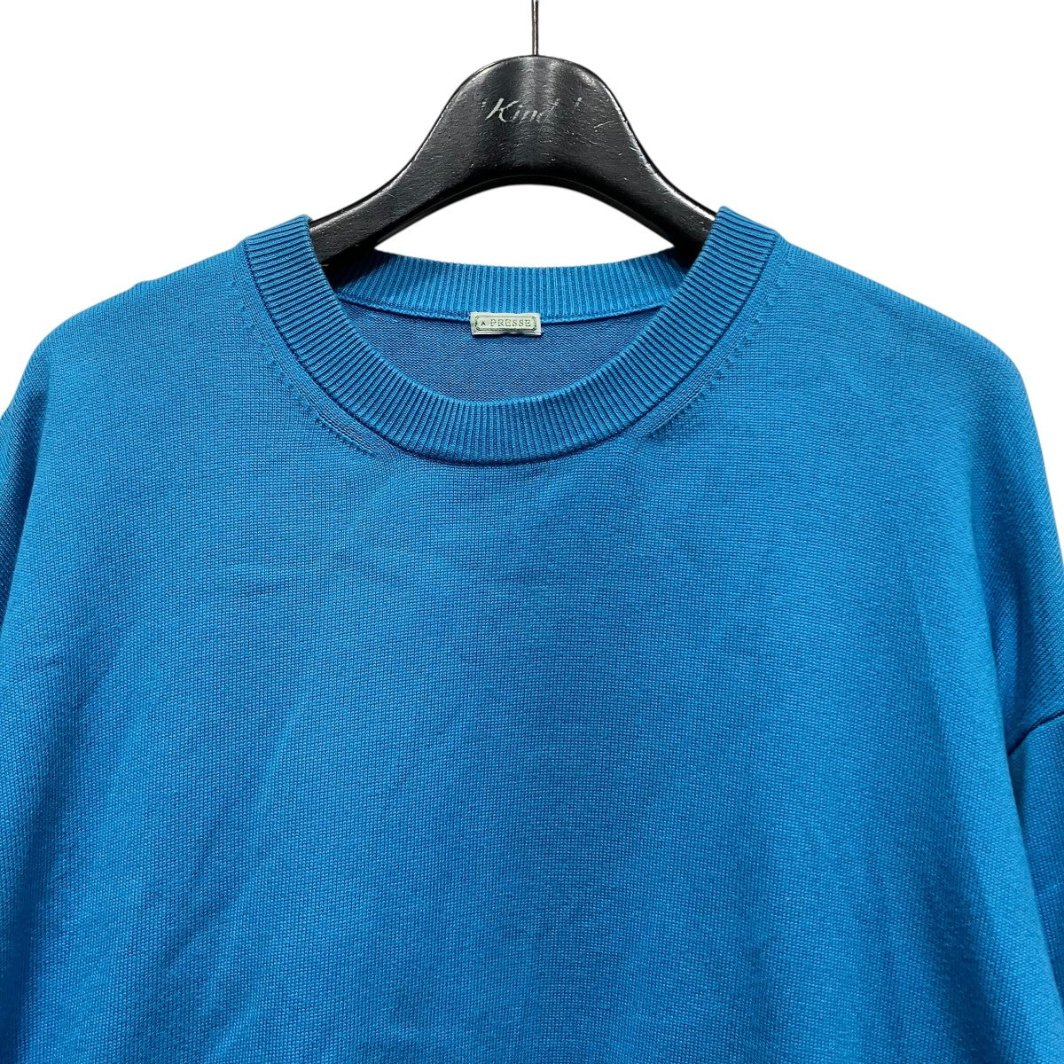 Cotton knit L S T-Shirtコットンクルーネックニット24SAP-03-06K
