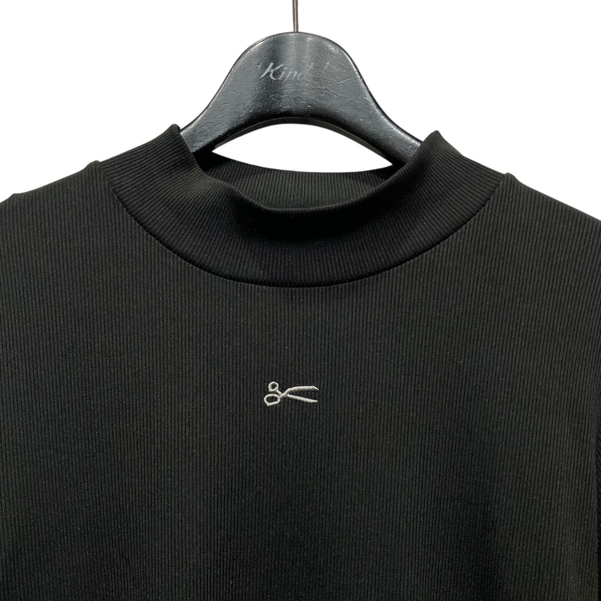 Denham SCISSORS POINT HIGHNECK TEEシザース刺繍ハイネックTシャツ02-22-07-52-051 古着・中古-3枚目のアイテム画像