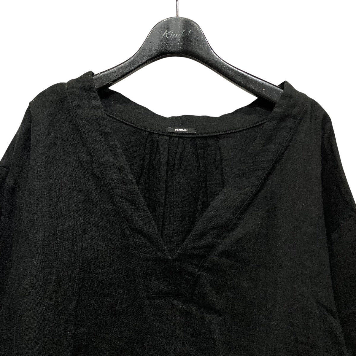 Denham PYXIS SS SHIRTVネックブラウス28211-2-40013 古着・中古-3枚目のアイテム画像
