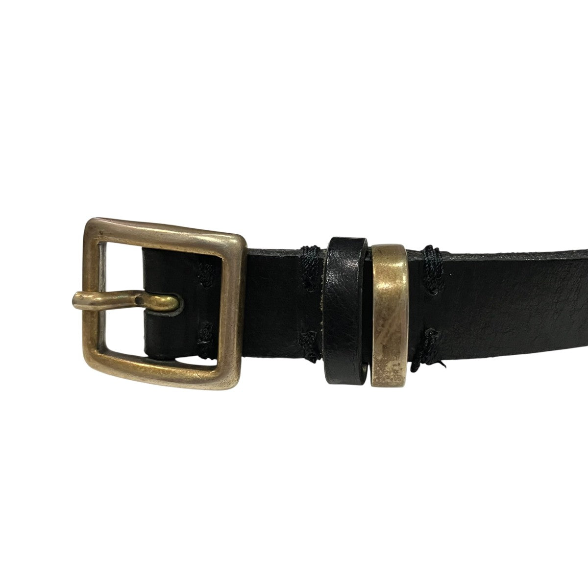 Denham レザーナローベルト 古着・中古-3枚目のアイテム画像