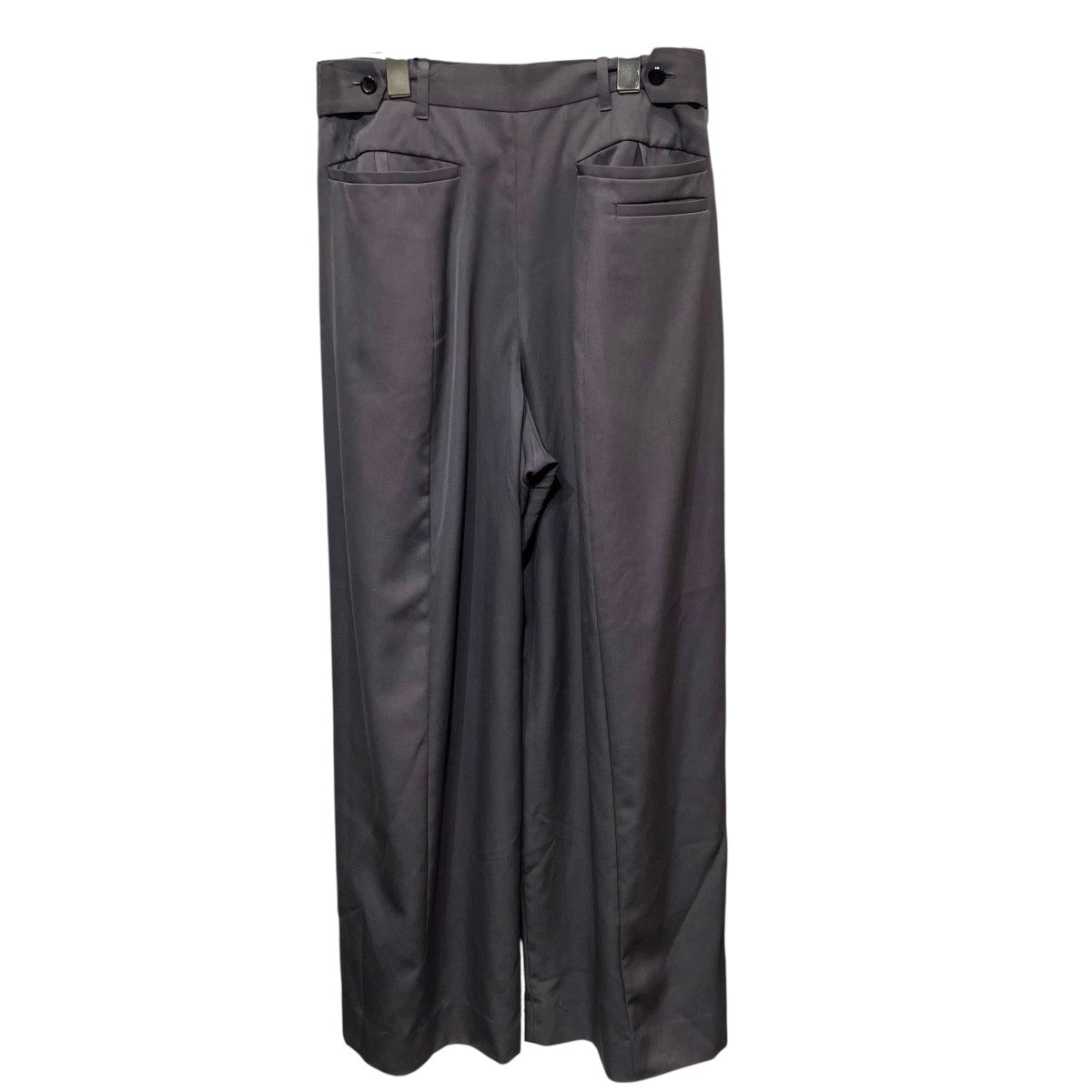 TH Super Semi-Wide Tailored Pantsワイドスラックス2202-P40-M202 古着・中古-2枚目のアイテム画像