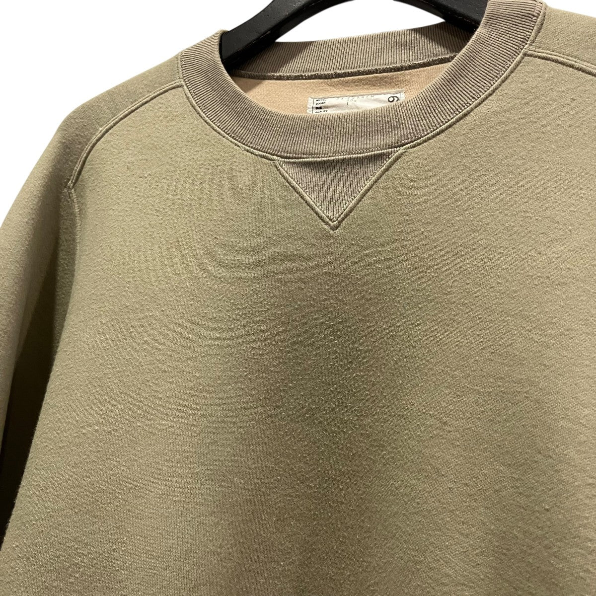 sacai(サカイ) ワッペンスウェット23-02989M 23-02989M オリーブ