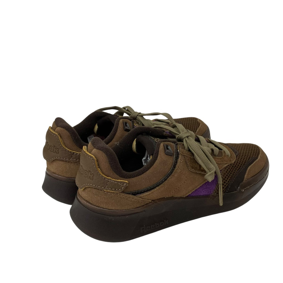 REEBOK×BODEGA Club C Legacy 15th Anniversary Just Brown／EarthローカットスニーカーH03360 古着・中古-2枚目のアイテム画像