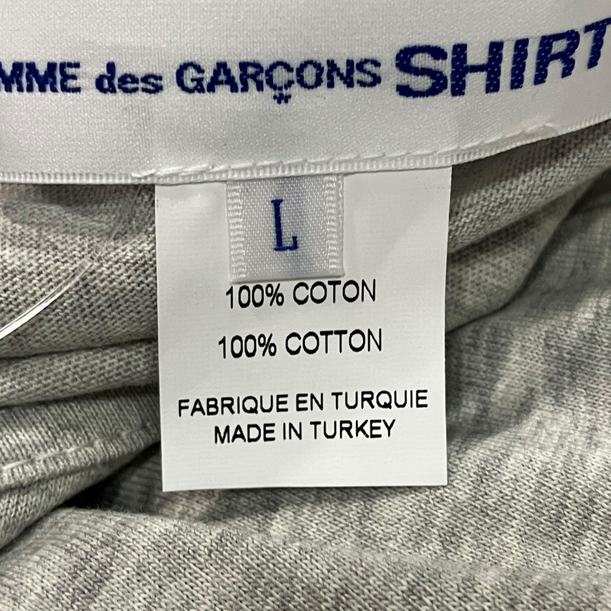 COMME des GARCONS SHIRT 26SSバックロゴTシャツFQ-T003 古着・中古-5枚目のアイテム画像