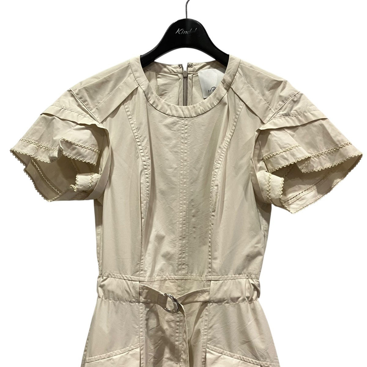 3．1 phillip lim 25SSCascade Petal Sleeve Shirt DressドレスワンピースE251-90911LCE 古着・中古-3枚目のアイテム画像