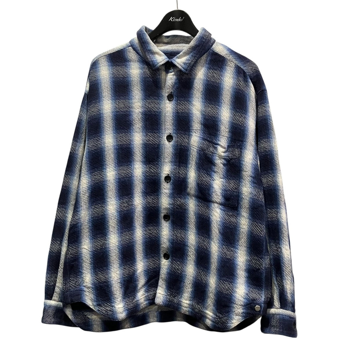 25AWOmbre Check Flannel Shirtチェックシャツ