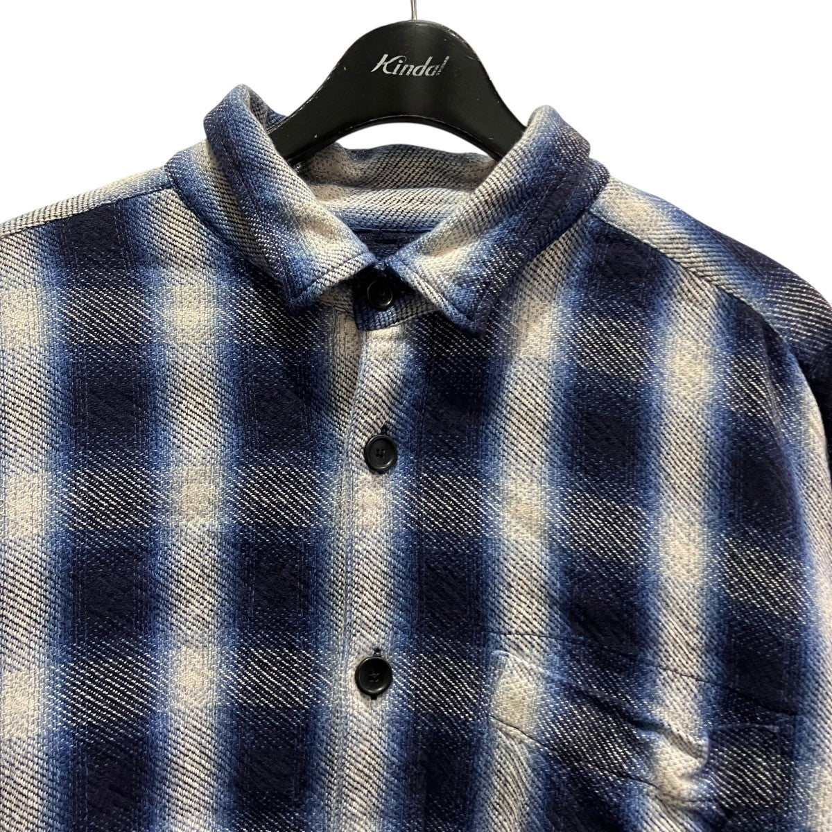 25AWOmbre Check Flannel Shirtチェックシャツ
