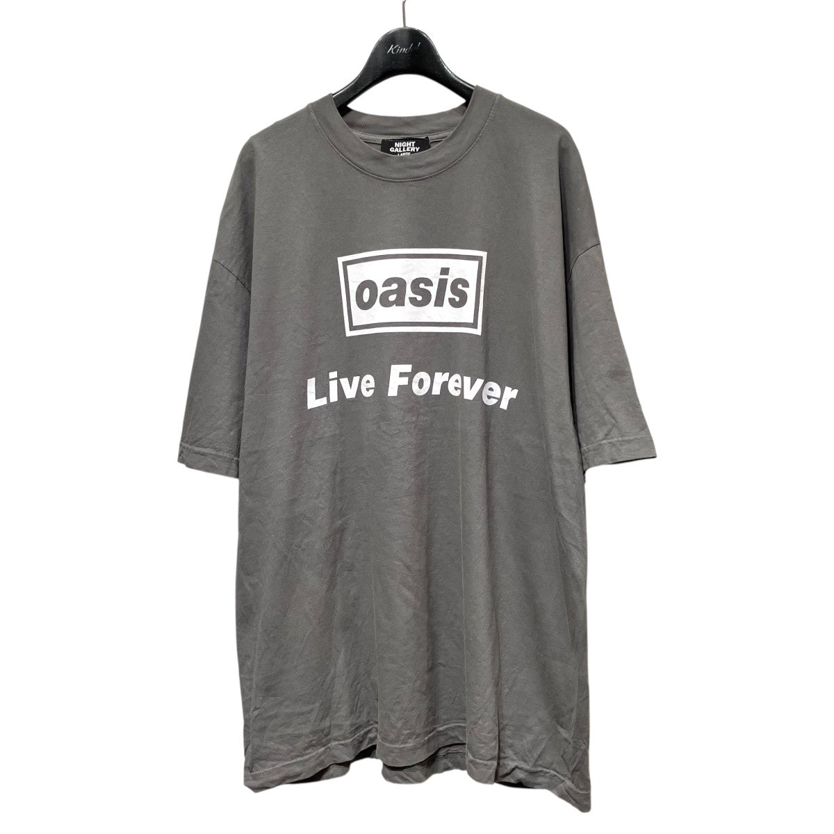NIGHT GALLERY OASIS LIVE FOREVERプリントTシャツ 古着・中古-1枚目のアイテム画像