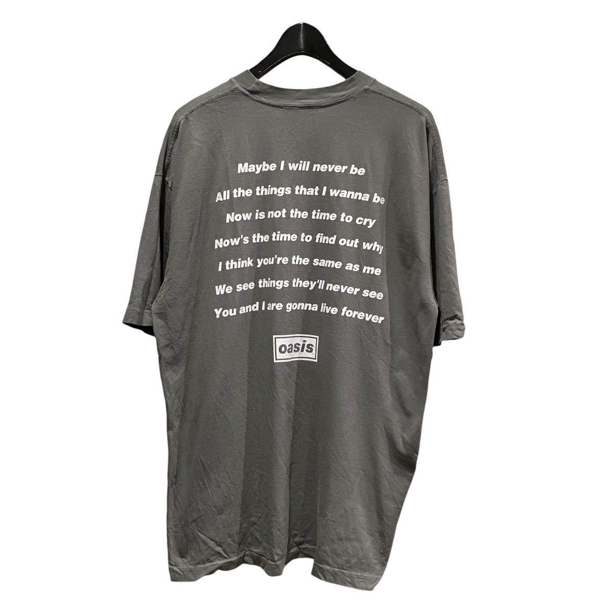 NIGHT GALLERY OASIS LIVE FOREVERプリントTシャツ 古着・中古-2枚目のアイテム画像