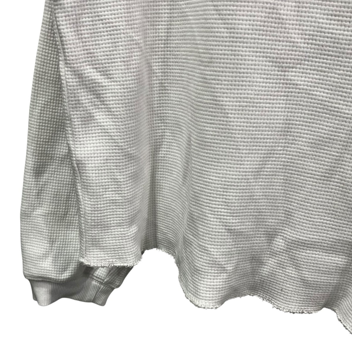 WISM 26SSORIGINAL PRODUCT Waffle Crewサーマルカットソー26070596200010 古着・中古-4枚目のアイテム画像