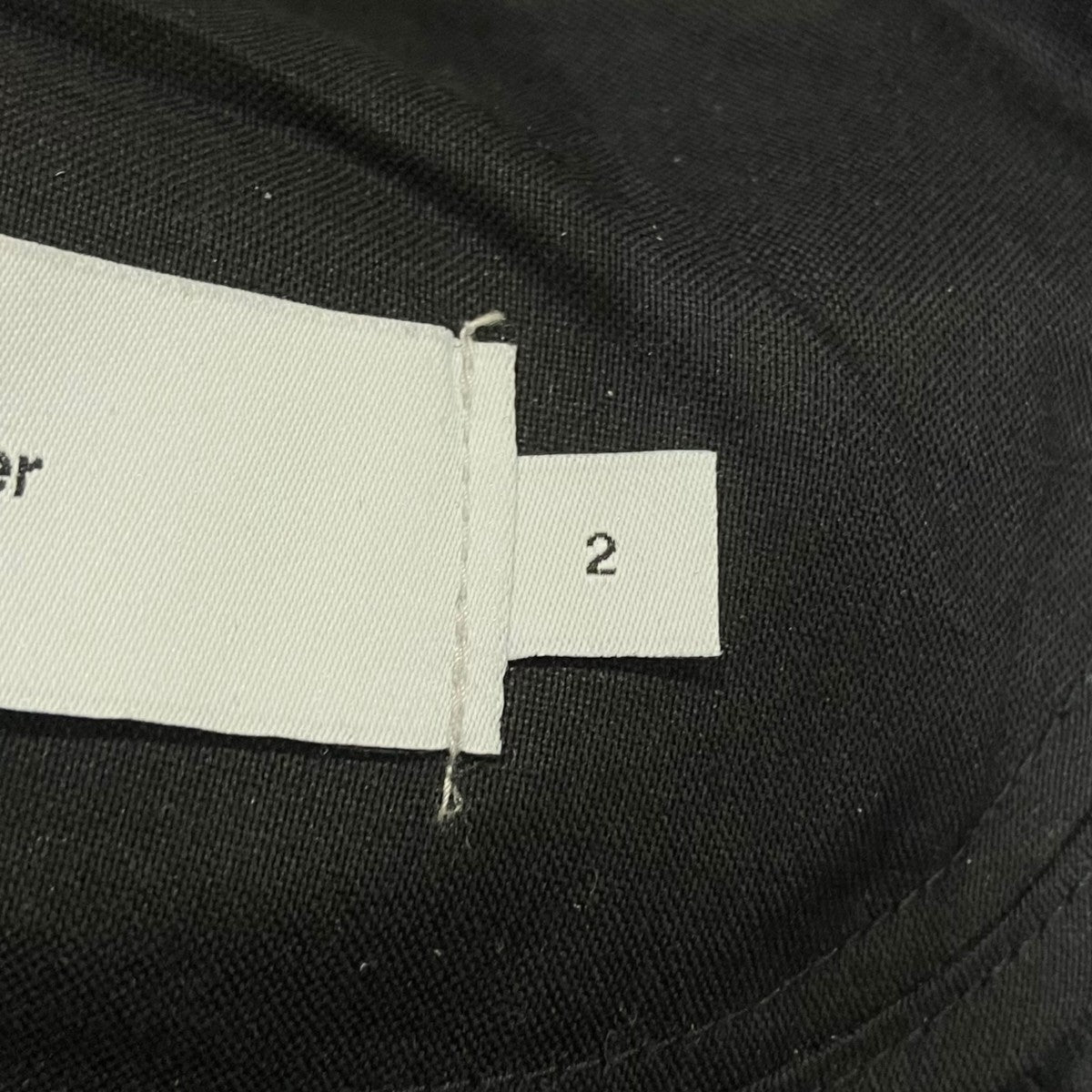Graphpaper Scale Off Wool Wide SlacksワイドスラックススラックスGM254-40041B 古着・中古-5枚目のアイテム画像