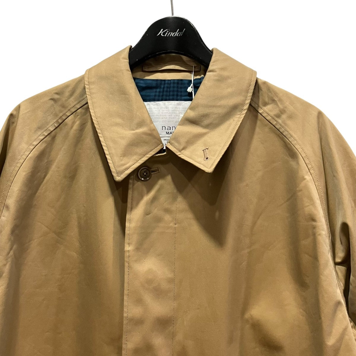 nanamica バルマカーンコートSUBF263 古着・中古-3枚目のアイテム画像