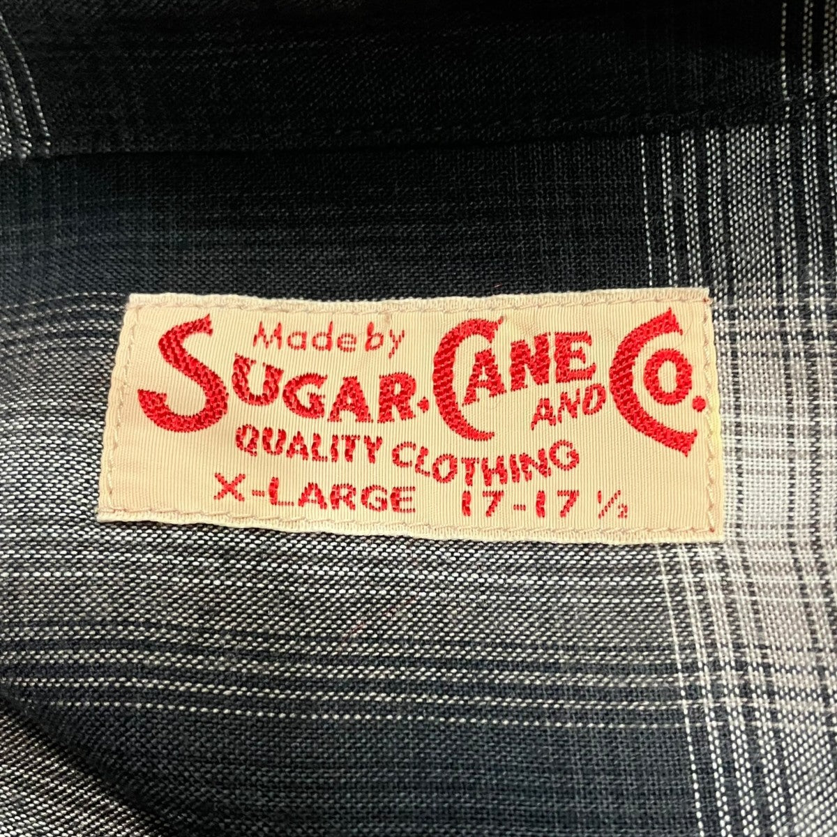 SUGAR CANE オンブレチェックシャツSC29120 古着・中古-5枚目のアイテム画像