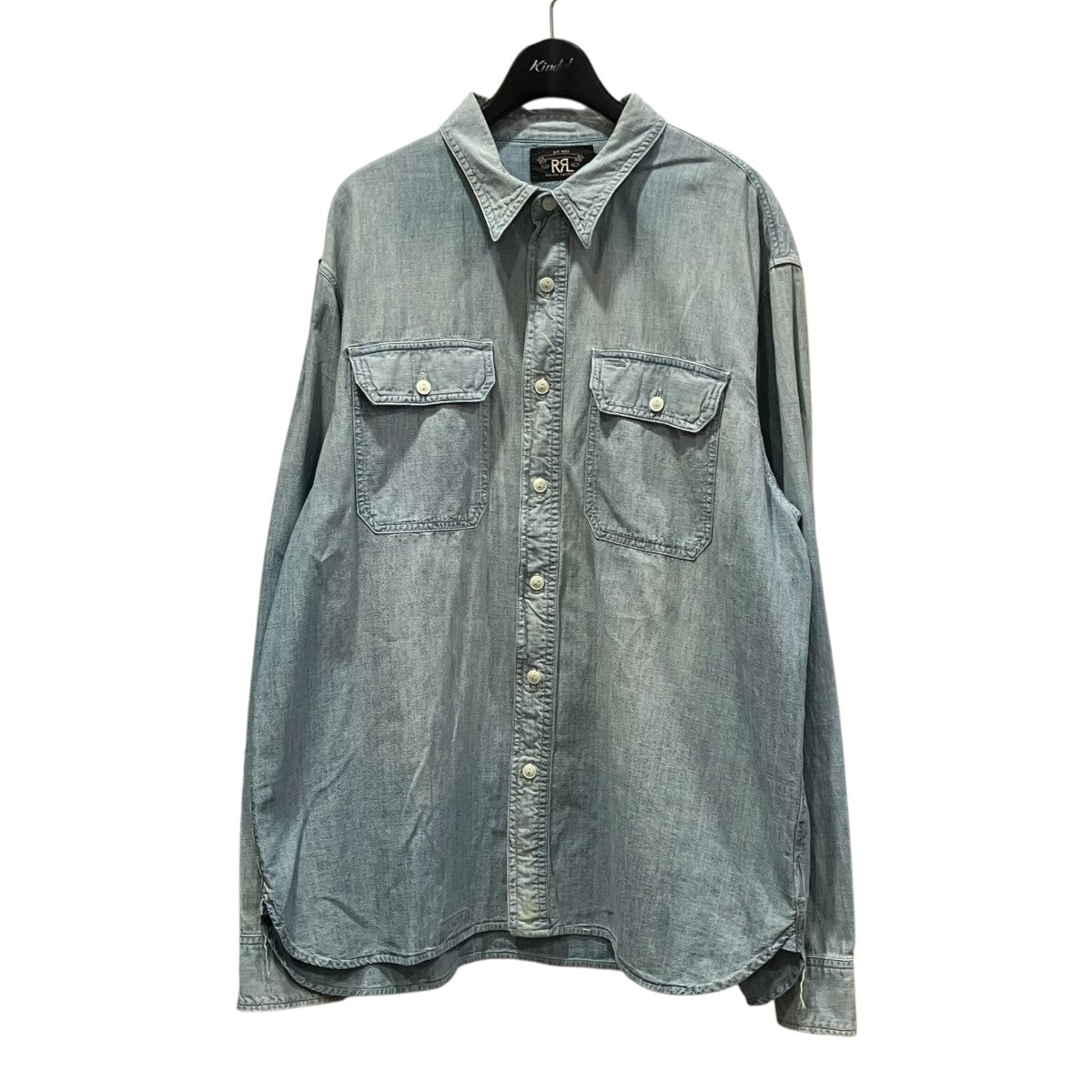 RRL シャンブレーシャツ782725736001 古着・中古-1枚目のアイテム画像