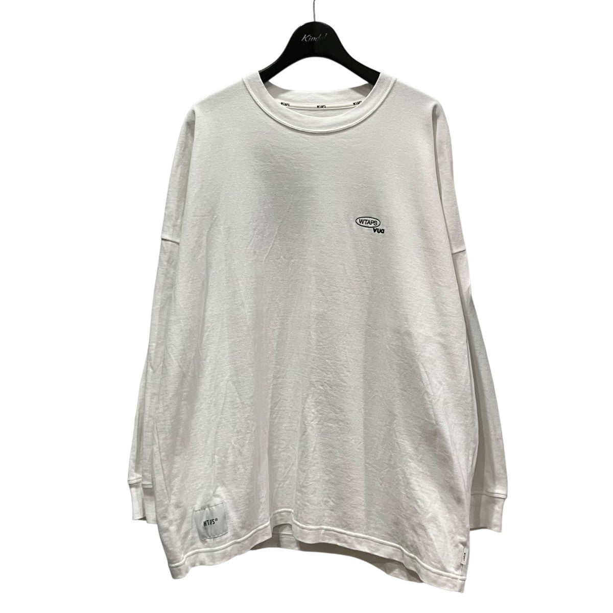 WTAPS バックプリント長袖Tシャツ251ATDT-CSM17 古着・中古-1枚目のアイテム画像