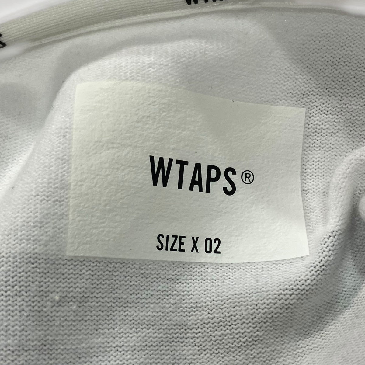 WTAPS バックプリント長袖Tシャツ251ATDT-CSM17 古着・中古-4枚目のアイテム画像