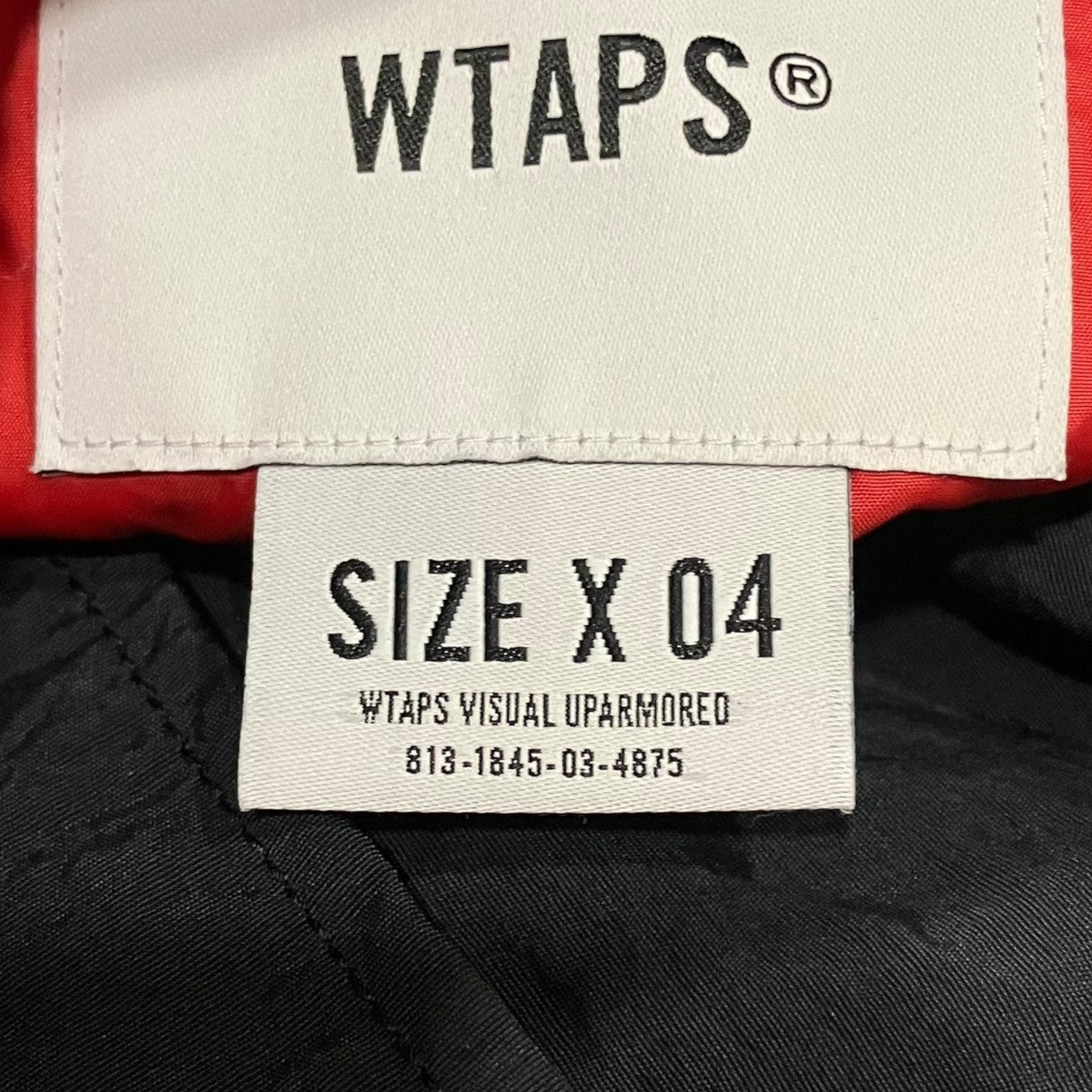 j*y様 【良品】WTAPS 高級フライトナイロンジャケット ファー付き 赤タグ 中古・古着通販】WTAPS (ダブルタップス) PARASMOCK JACKET NYCO