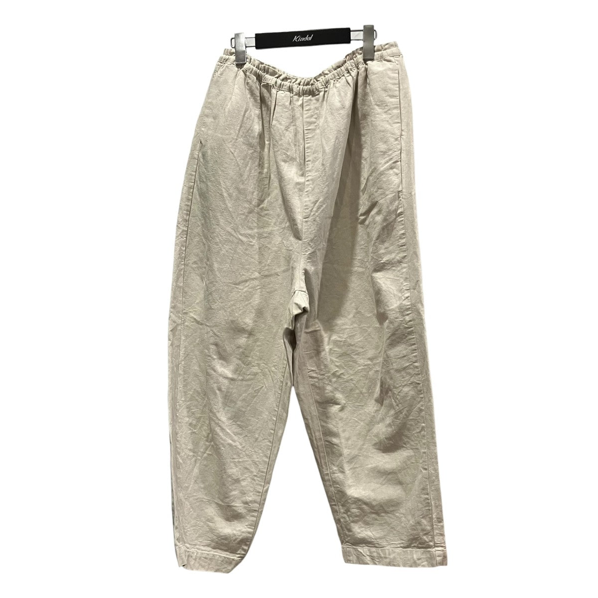 nest Robe コットンリネンダンガリー サスペンダー パンツ01213-1078 古着・中古-1枚目のアイテム画像