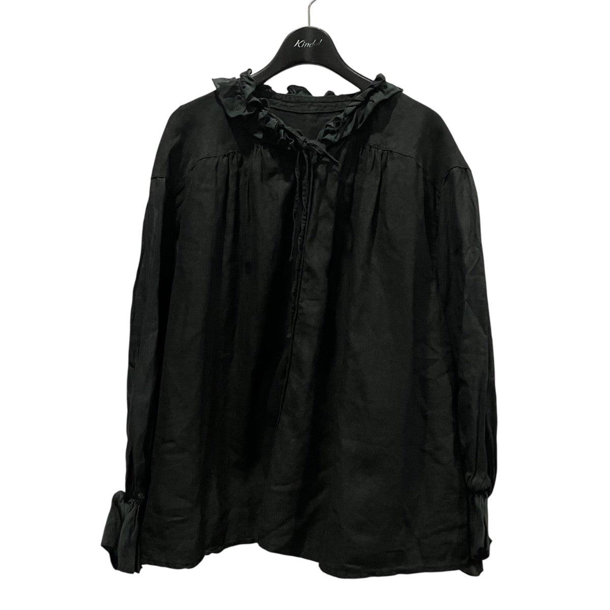 nest Robe リネンラミーフリルカラーブラウス01241-1488 古着・中古-1枚目のアイテム画像