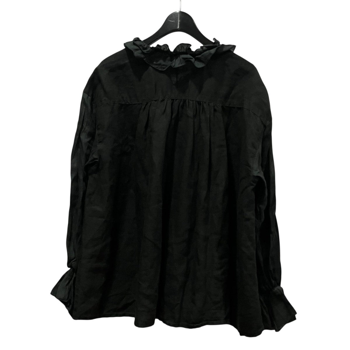 nest Robe リネンラミーフリルカラーブラウス01241-1488 古着・中古-2枚目のアイテム画像