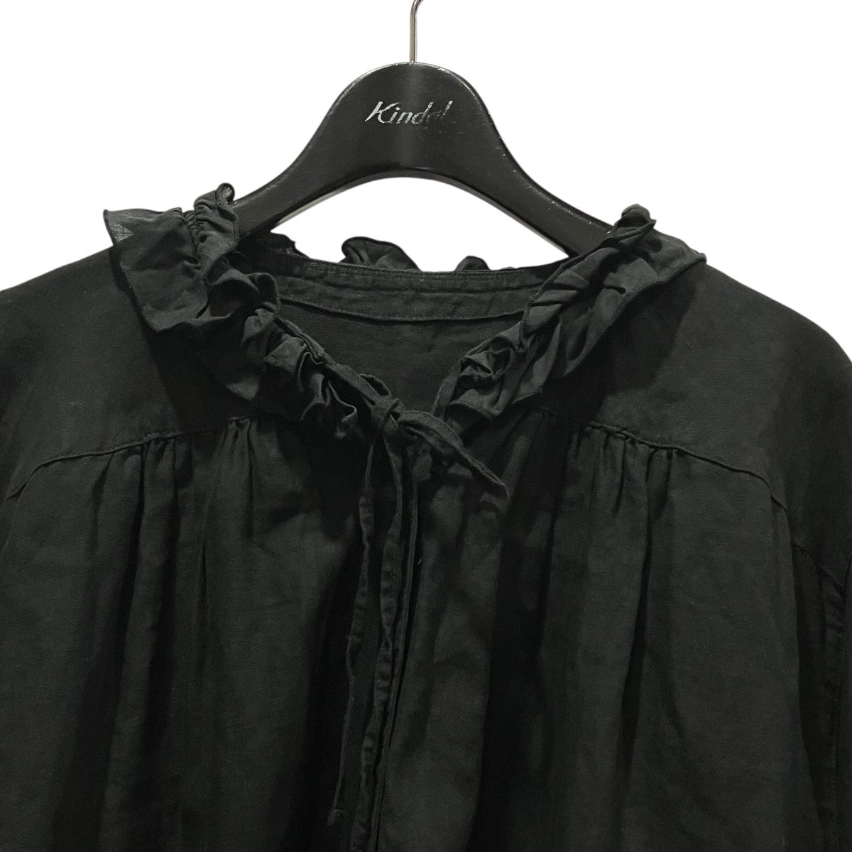 nest Robe リネンラミーフリルカラーブラウス01241-1488 古着・中古-3枚目のアイテム画像