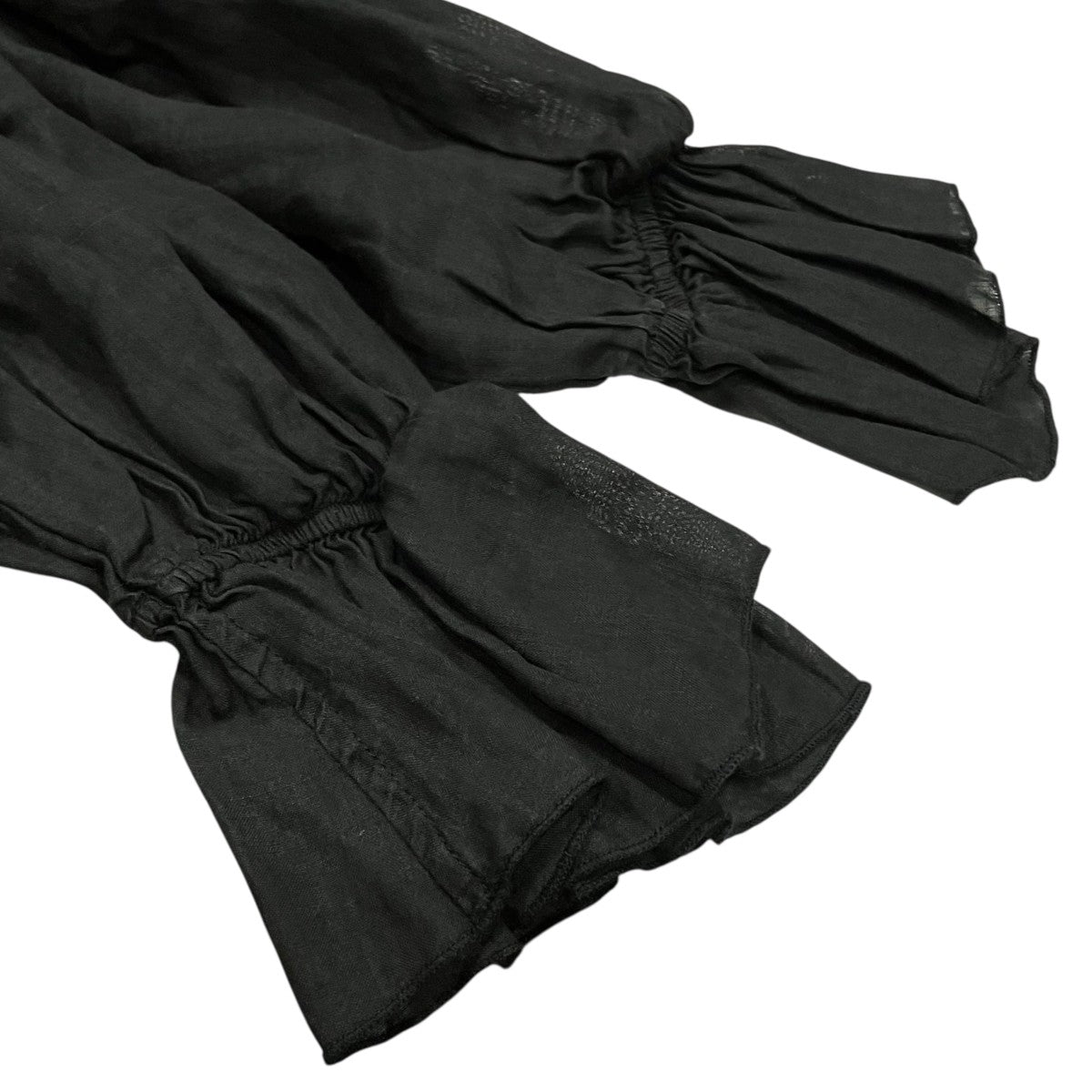 nest Robe リネンラミーフリルカラーブラウス01241-1488 古着・中古-5枚目のアイテム画像