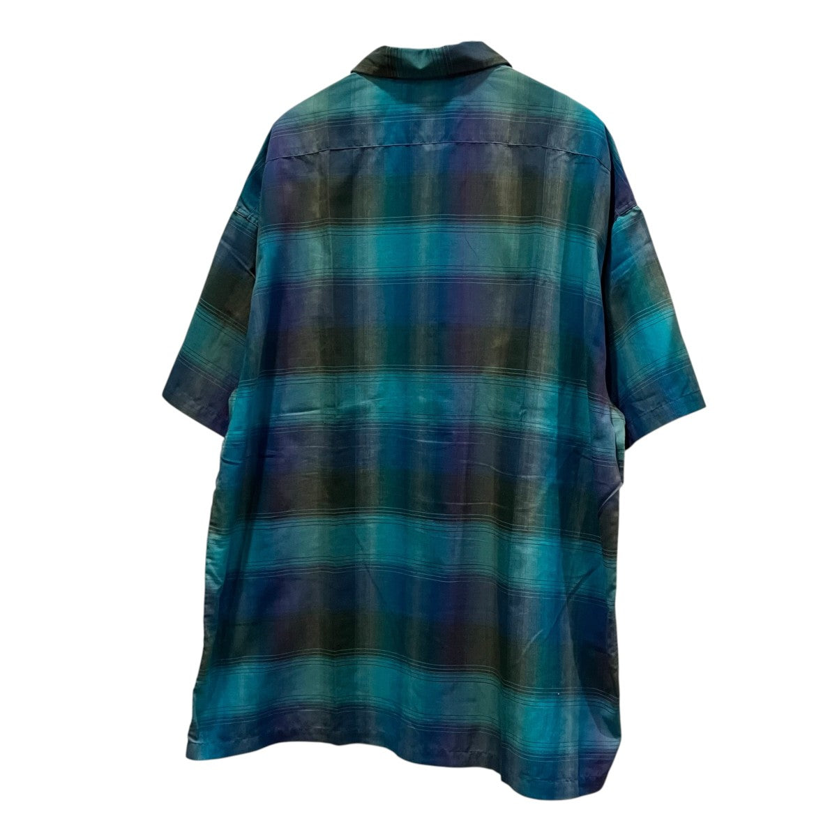SHIRT S S SHADOW半袖チェクシャツ