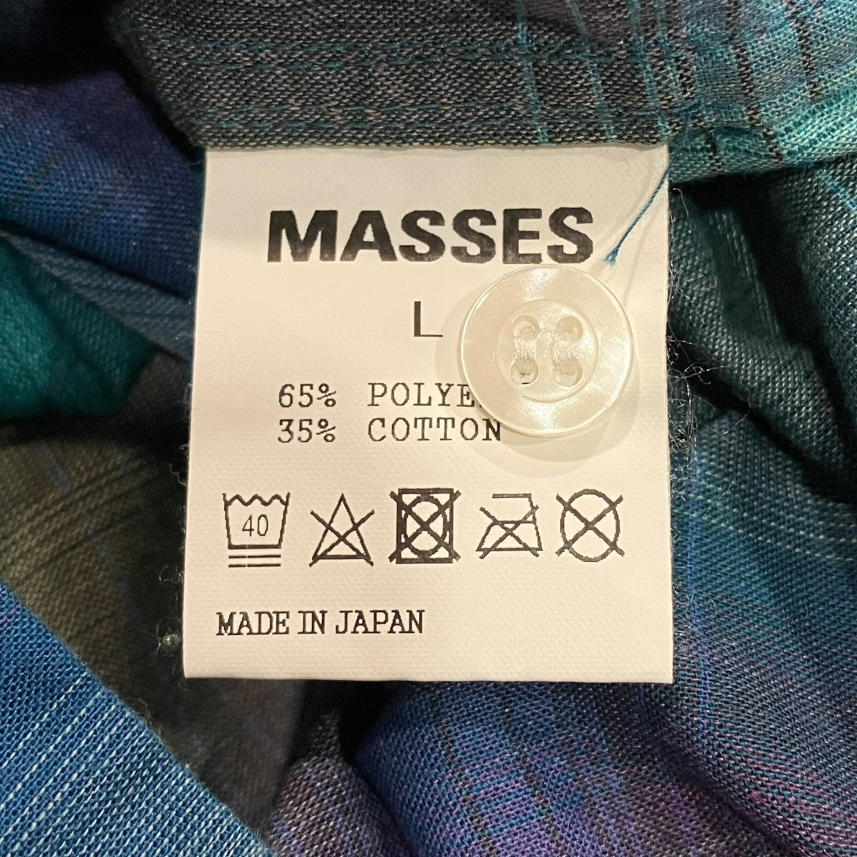 SHIRT S S SHADOW半袖チェクシャツ