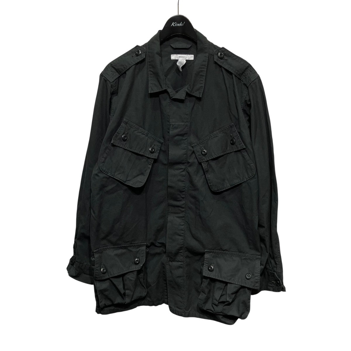 MASSES FATGE JKT LONGミリタリージャケット 古着・中古-1枚目のアイテム画像