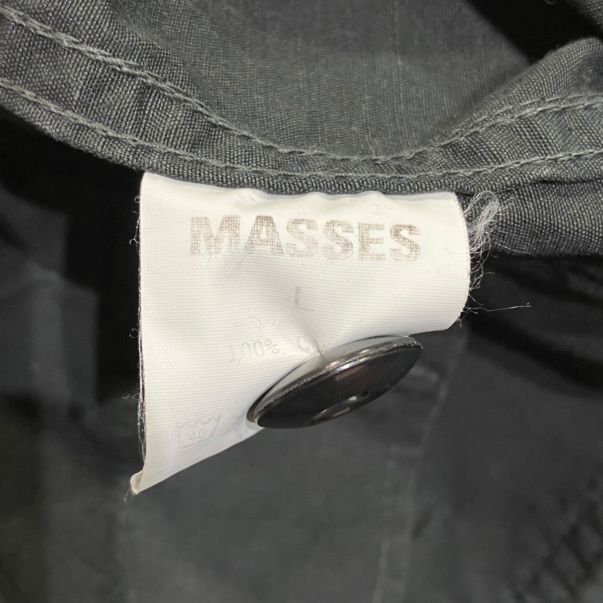 MASSES FATGE JKT LONGミリタリージャケット 古着・中古-6枚目のアイテム画像
