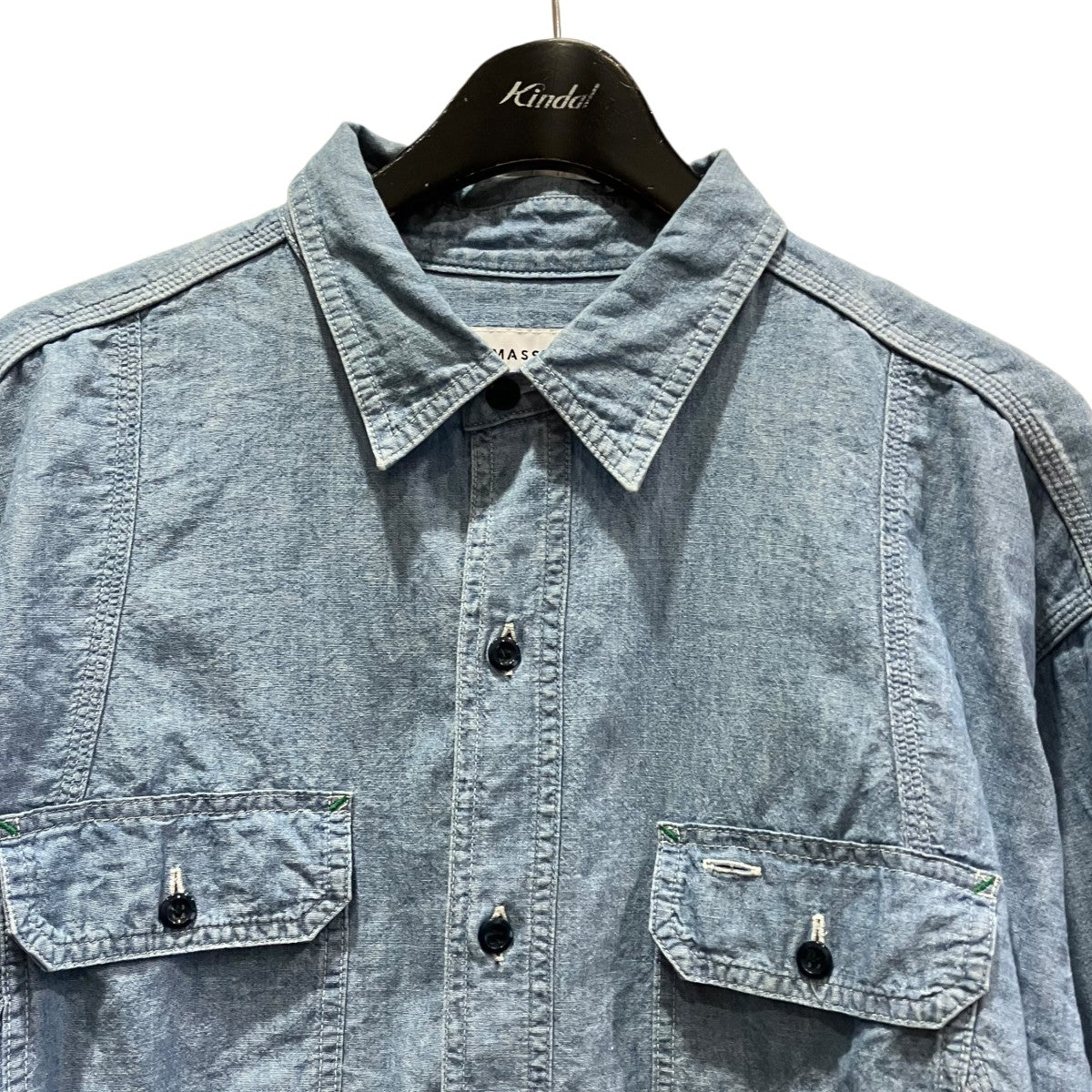 CHAMBRAY WORK SHIRTシャンブレーシャツ