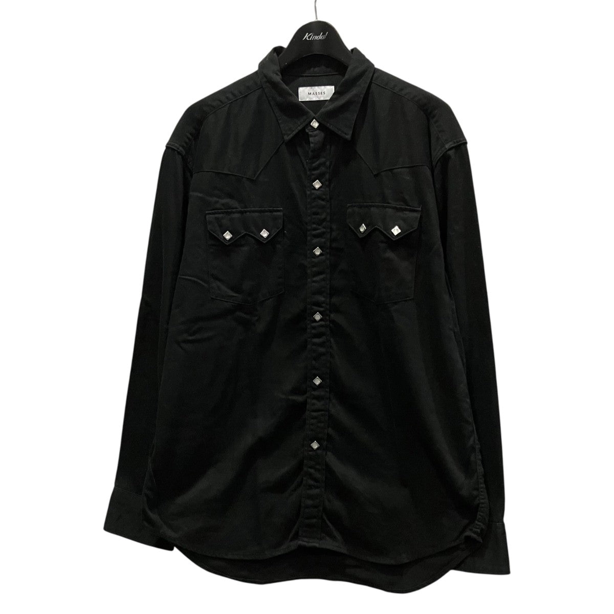 MASSES WESTERN SHIRT CHウエスタンシャツ 古着・中古-1枚目のアイテム画像