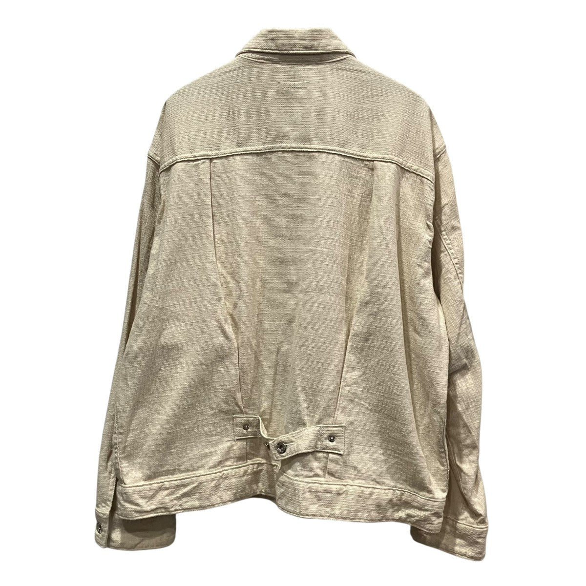 Engineered Garments 25SSTrucker Jacketコットンリネントラッカージャケット 古着・中古-2枚目のアイテム画像