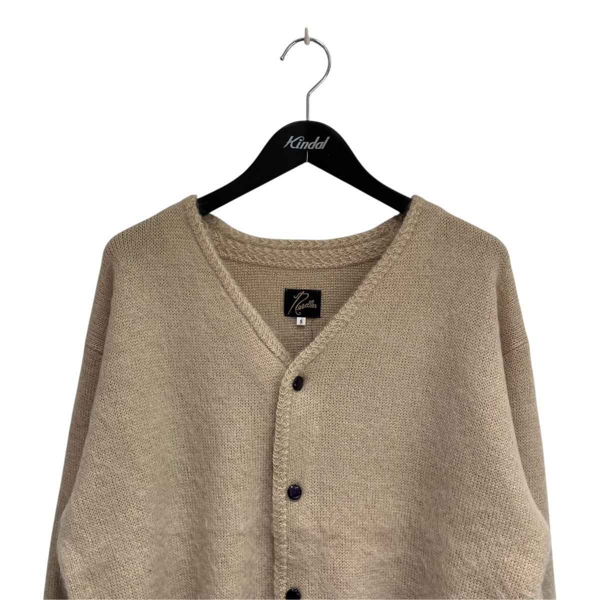 Needles Foremost別注 MOHAIR CARDIGAN EXCLUSIVEモヘヤカーディガンNS1710 古着・中古-3枚目のアイテム画像