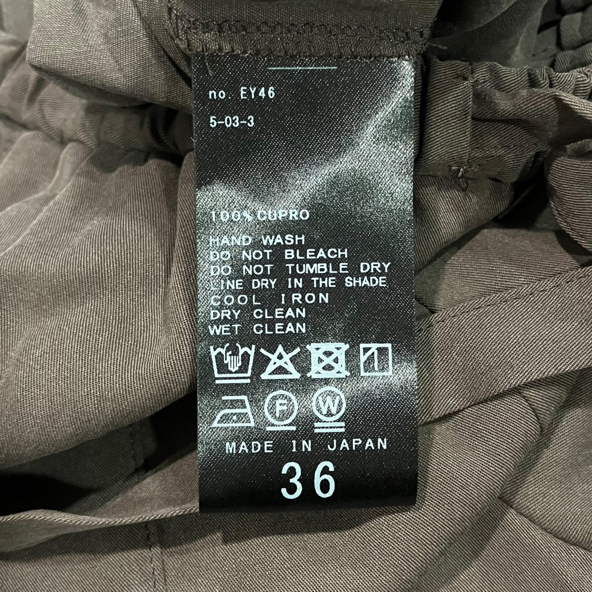 FRAMeWORK キュプラスパンツイルイージーパンツ25-030-220-6110-3-0 古着・中古-5枚目のアイテム画像