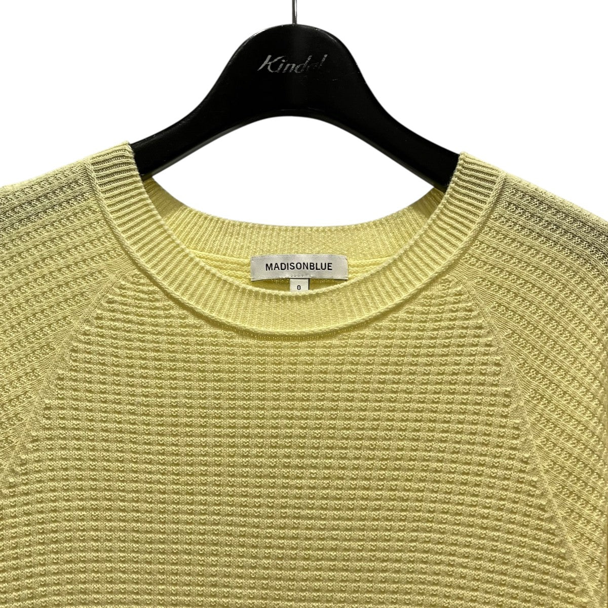 MADISON BLUE BASE BALL WAFFLE TEE7分袖サーマルカットソーMB191-8016 古着・中古-3枚目のアイテム画像