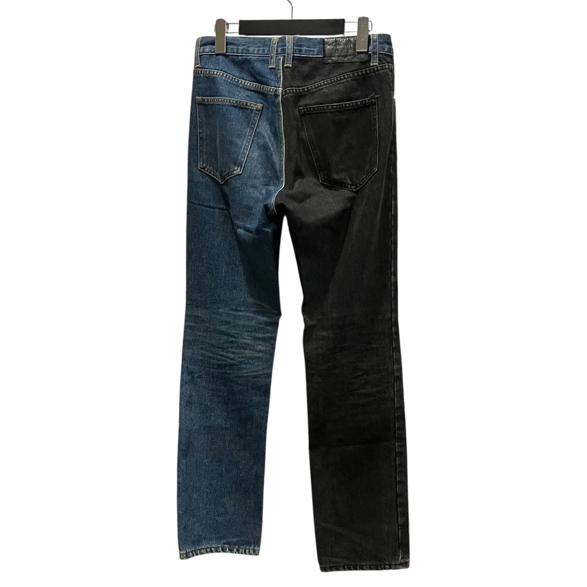 JOHN LAWRENCE SULLIVAN バイカラーデニムパンツ2A029-0320-18 古着・中古-2枚目のアイテム画像