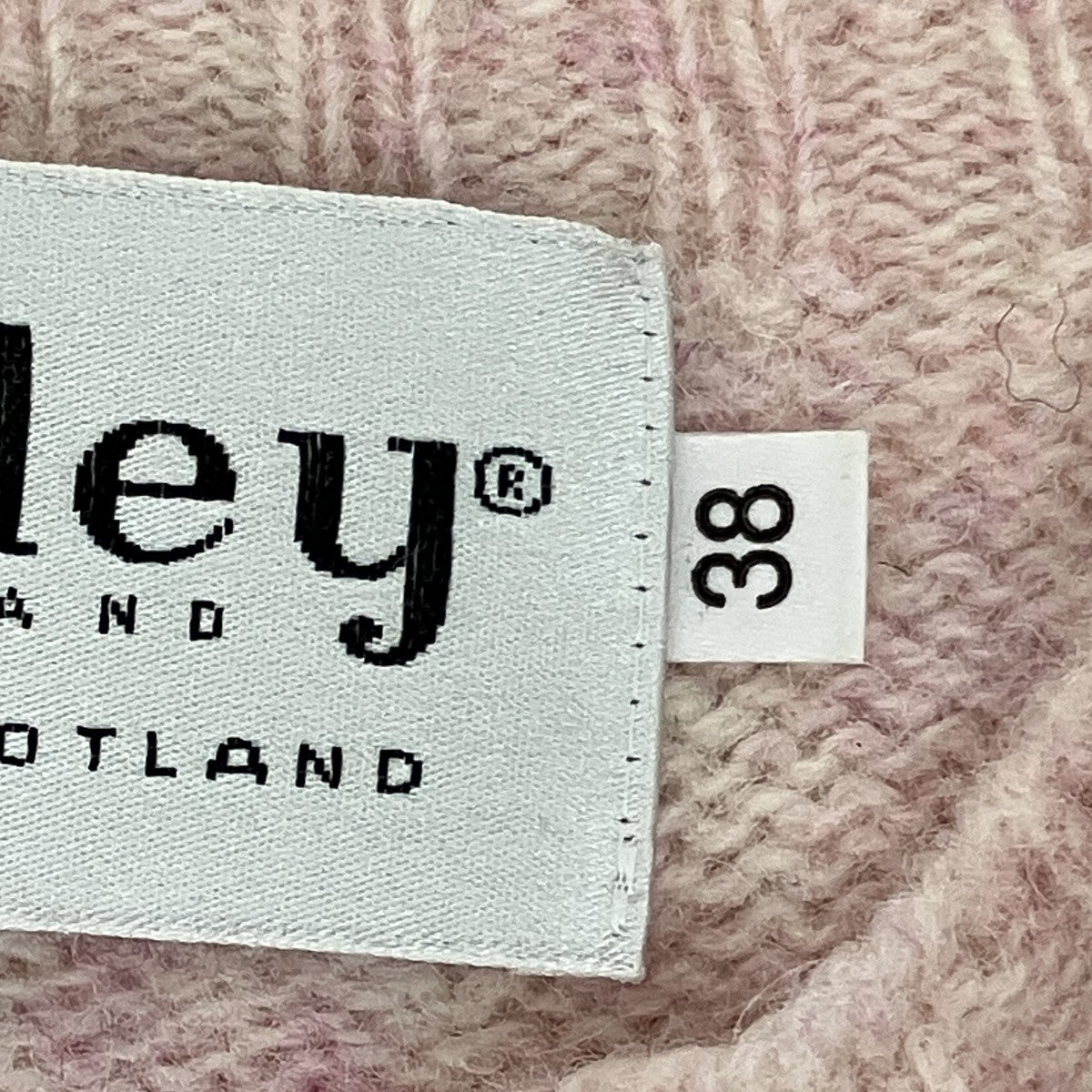 HARLEY OF SCOTLAND オーバーサイズ シャギー プルオーバー ニット3613-343-2290 古着・中古-5枚目のアイテム画像